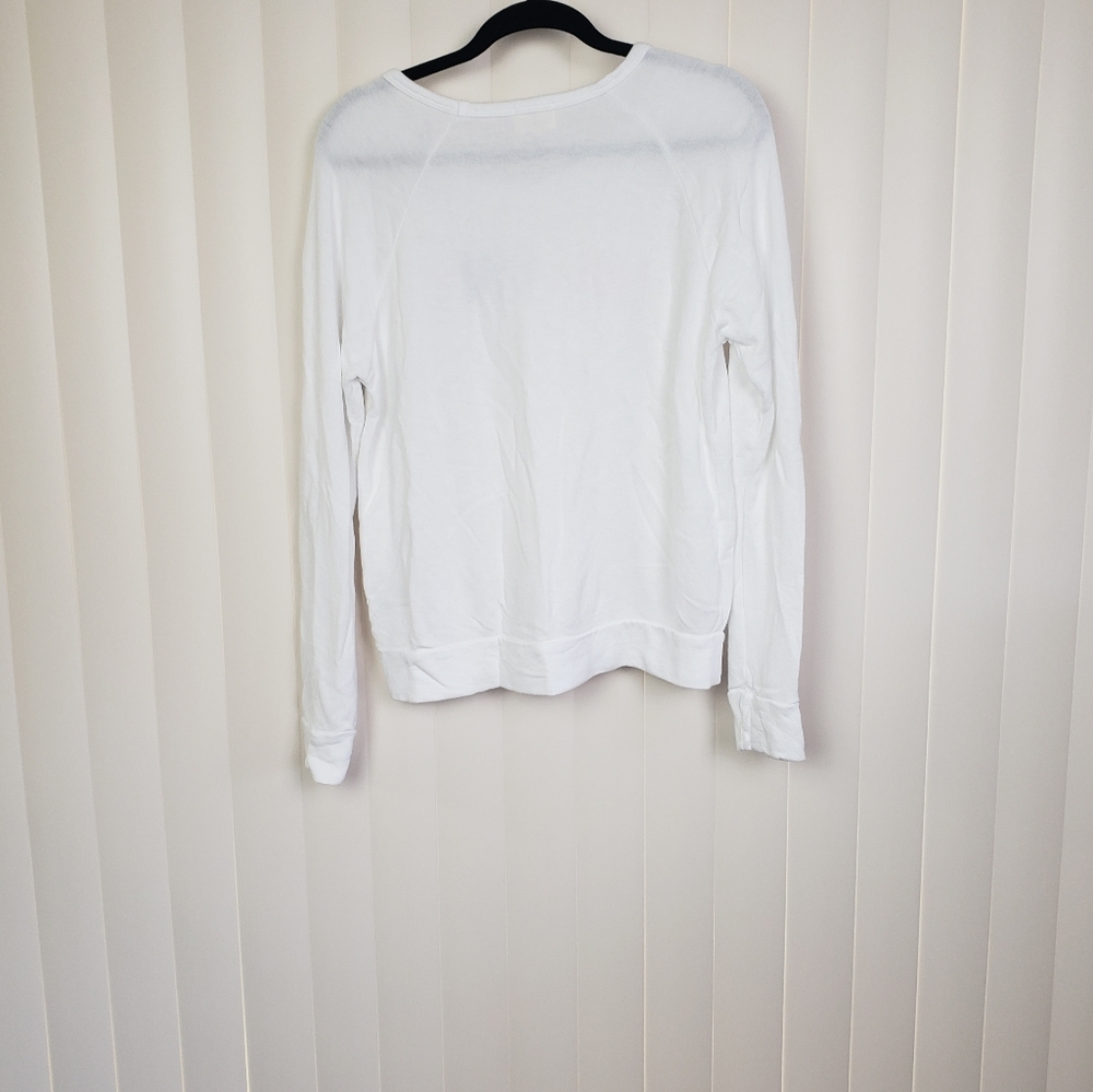 SUNDRY White LOVERS Crewneck Sweatshirt Size Various - Picture 4 of 10